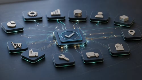 Field to Finance Integration Workflow Visualization