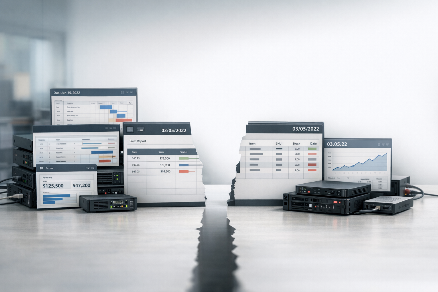 Disconnected Systems in Digital Space